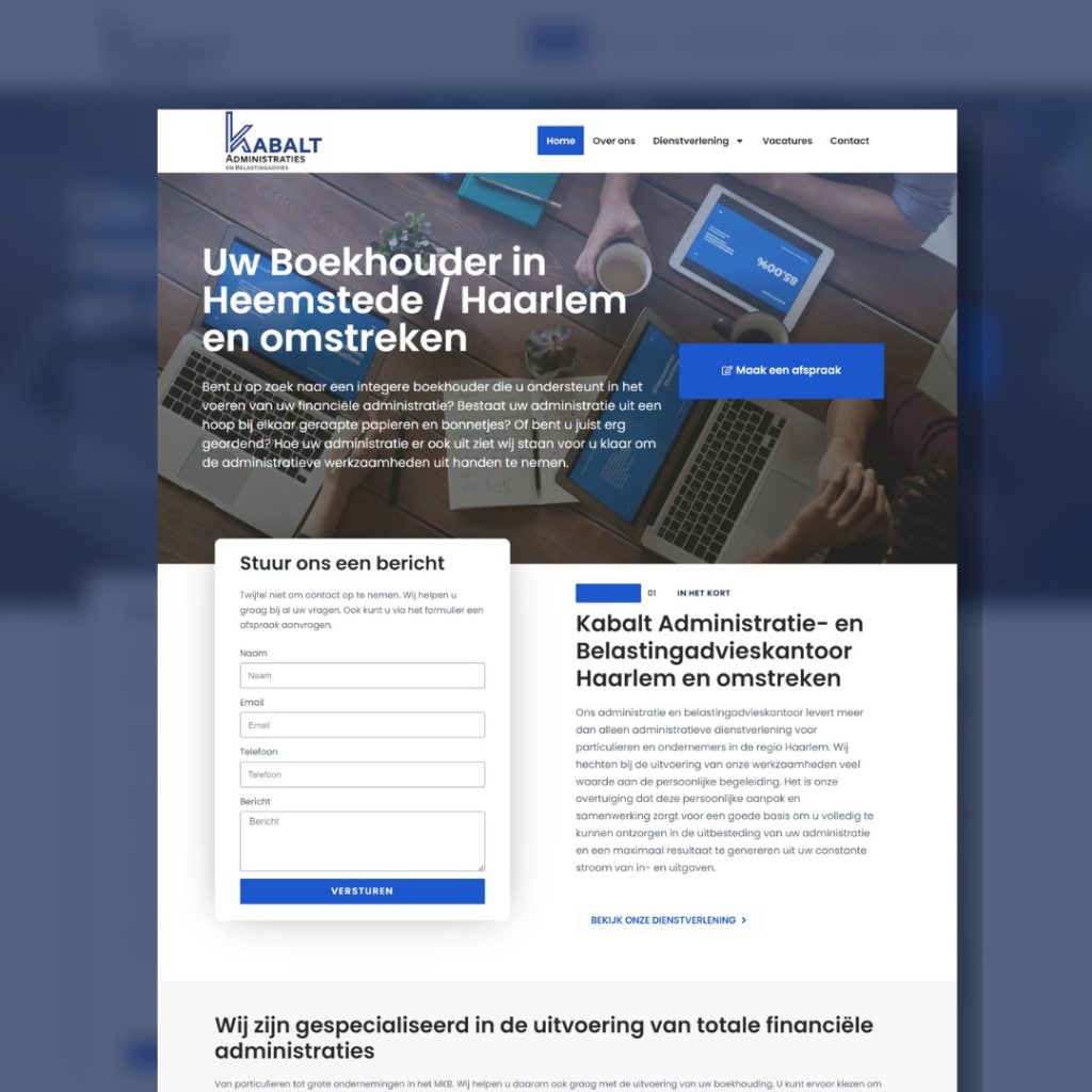 Kabalt Webdesign Portfolio