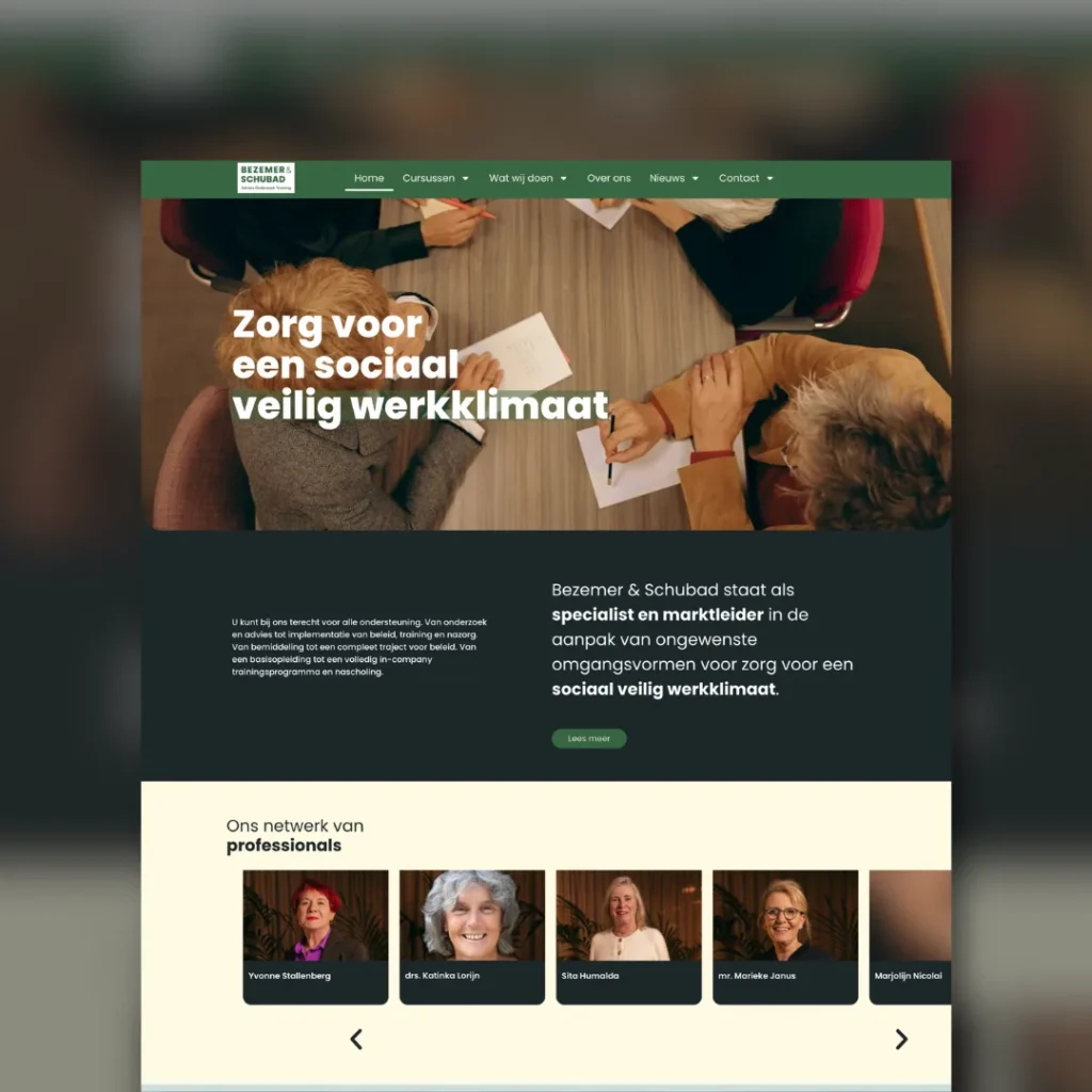 Bezemer en Schubad - Webdesign By Hand